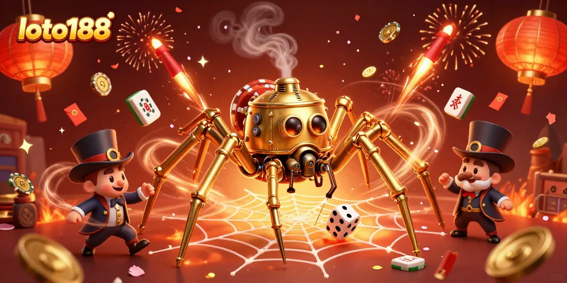 Experience the thrill of loto188 with a vibrant steampunk-inspired casino scene.