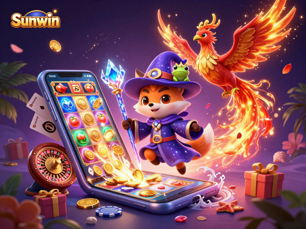Play exciting games at Sunwin with a mystical 3D adventure featuring vibrant characters and thrilling elements.