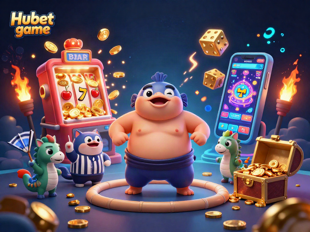 Experience thrilling wins with Hubet game, featuring vibrant underwater slot action and dynamic characters.