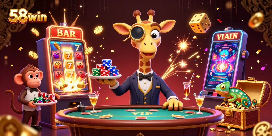 Experience thrilling gameplay at 58win with vibrant casino action and jackpot excitement.