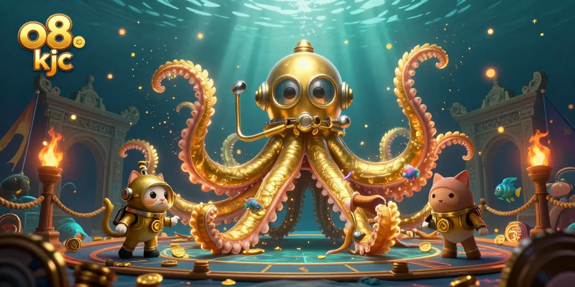 Experience thrilling play with O8 KJC casino elements in this vibrant underwater adventure.